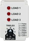 triplex alternating relays