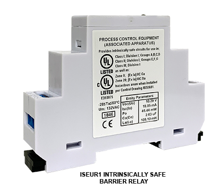 Macromatic ISEUR1 Intrinsically Safe Barrier Relay