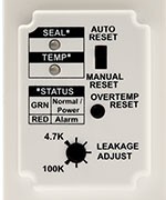 Auto & manual reset for over temperature
